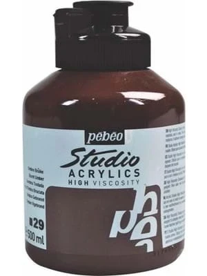 Pebeo 500 Ml Akrilik Boya Yanık Kahve 29 ürün görseli 1