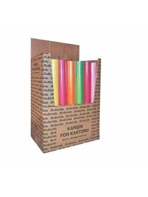 Keskin Color 35x50 Fon Kartonu 10 Lu Karışık Renk ürün görseli 1