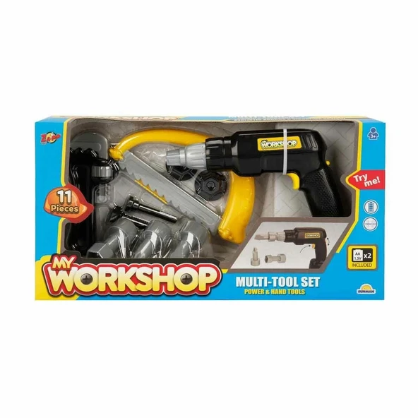 4622 Zapp Toys My Workshop Elektronik Tornavida Tamir Seti 11 Parça - OYUNCAK ürün görseli 1