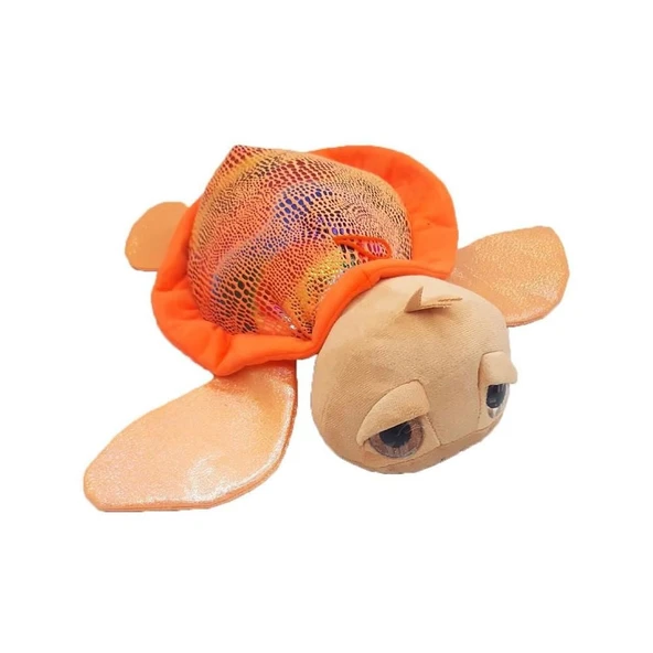 62551 35 cm İri Gözlü Karetta Kaplumbağa Peluş -1 adet fiyatıdır - Resim 2