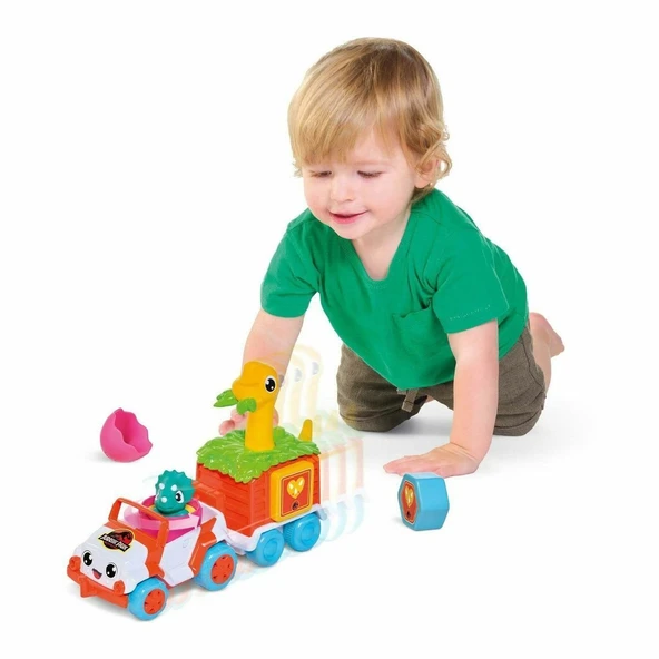 73253 Tomy - Sinerjim Dino Kurtarma Aracı - Toomies +12 ay - Resim 2