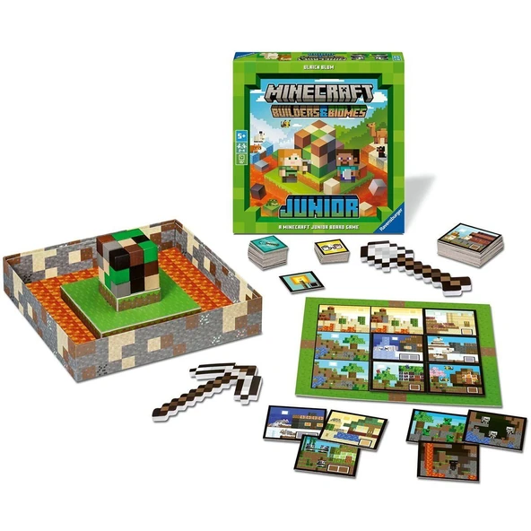 247509 Ravensburger - Minecraft Junior Kutu Oyunu ürün görseli