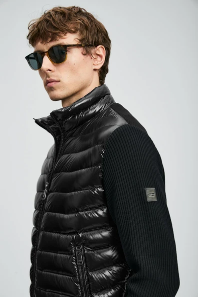 Lufian 112120243 Glenn Kaz Tüyü Erkek Mont - Resim 5