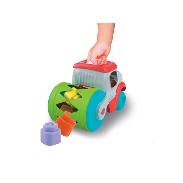 17495 Soft Clemmy - Yumuşak Blok Duyusal Silimdir Kamyon 6-36 ay - Resim 3