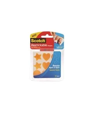 Scotch Çift Taraflı Tekrar Kullanılabilir Şekilli Bant 18 Li R100cs ürün görseli 1