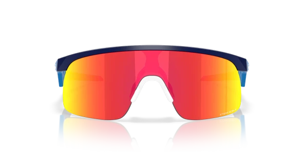 Oakley Resistor Genç Güneş Gözlüğü J901034 Matte Navy Prizm Ruby - Resim 3
