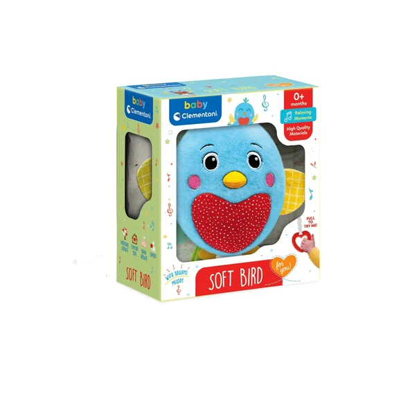 17794 Sinerjim - Müzikli Pelüş Kuş - Resim 4