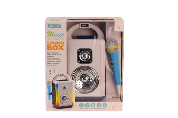 6006 KUTULU MİKROFONLU MÜZİK KUTUSU 12 ürün görseli 1