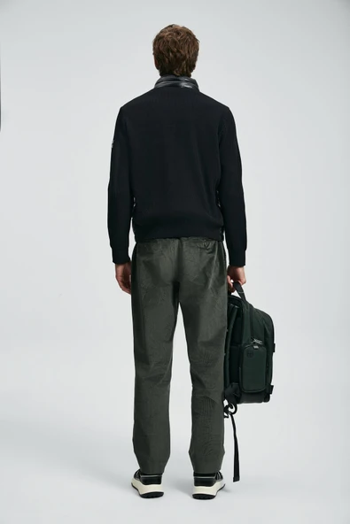 Lufian 112120243 Glenn Kaz Tüyü Erkek Mont - Resim 6