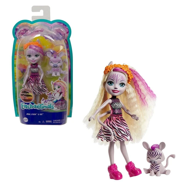 FNH22 Enchantimals Popüler Karakter Bebekler -1 adet fiyatıdır - Resim 4