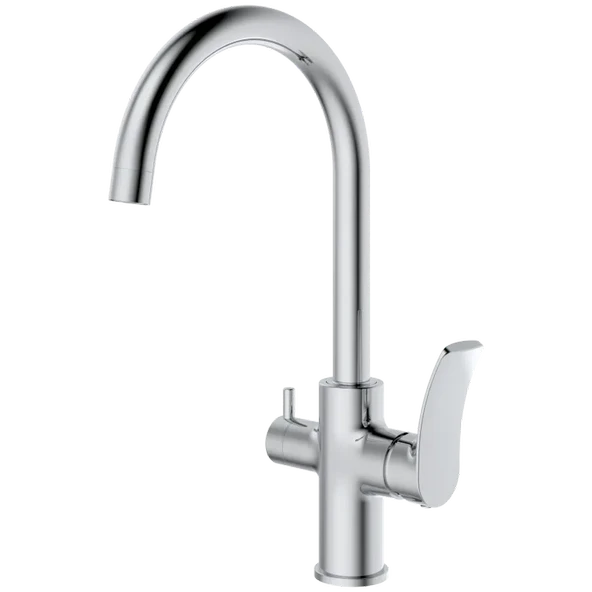 Valtemo Valero Arıtmalı Evye Bataryası - Krom ürün görseli