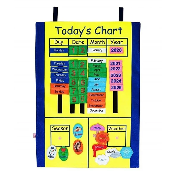 AND-5121 Takvim Cırtlı Pano - Resim 3
