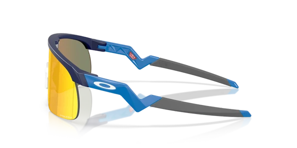 Oakley Resistor Genç Güneş Gözlüğü J901034 Matte Navy Prizm Ruby - Resim 2