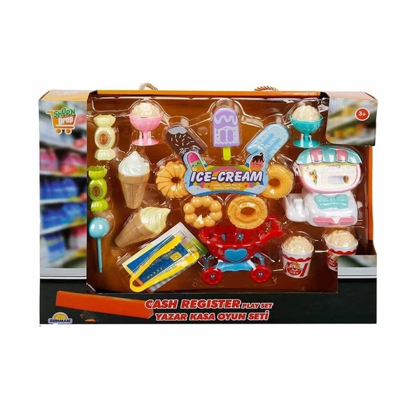 S00002570 MARKET SET HAMBURGER/DONDURMA/TATLI -SUN - Resim 2