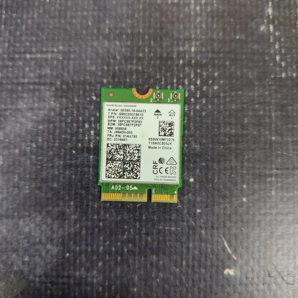 Casper Excalibur G900 Orijinal Wireless Kart AX201NGW - 9462ngw Uyumlu ürün görseli