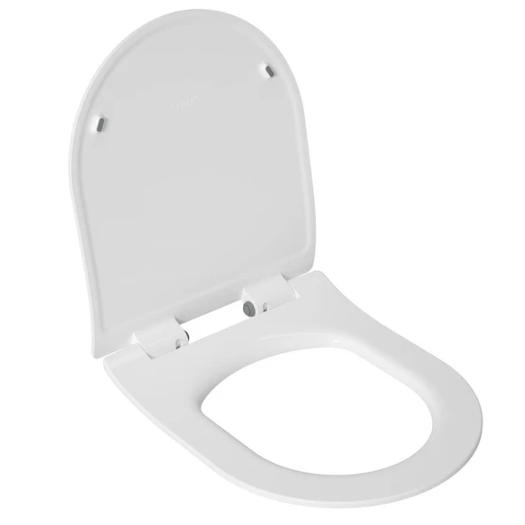 Serel Sapphire Kanalsız Asma Klozet (SP26) + Blaze Slim Yavaş Kapanan Kapak 2'li Set - Resim 2