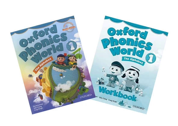 Oxford Phonics World: Level 1: Student Book and Workbook +CD-ROM ürün görseli