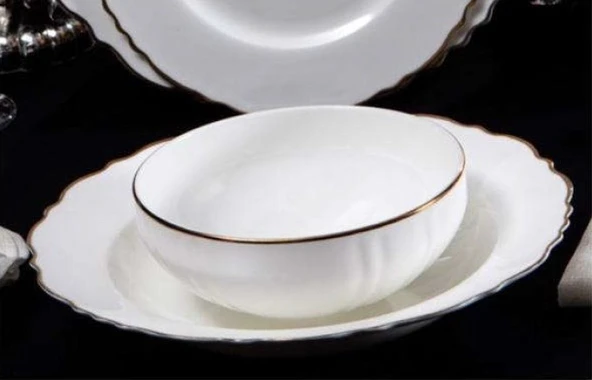 Massimo Victoria Gold 24 Parça Yemek Takımı - Resim 2