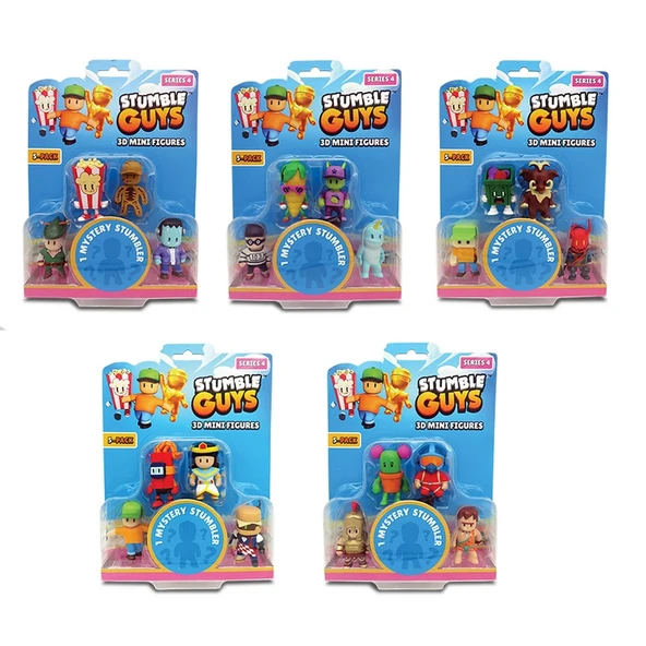 Stumble Guys Mini Figür S4 - 1 Adet Stokta Olan Gönderilir ürün görseli