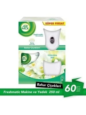 Airwick Oda Sprey Freshmatıc 1 Yedek+makine Bahar Çiçekleri ürün görseli 1
