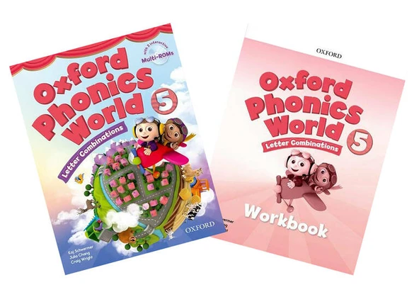 Oxford Phonics World: Level 5: Student Book and Workbook +CD-ROM ürün görseli