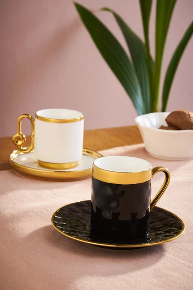 Bengi 6 Kişilik Kahve Fincan Takımı 90 ml - Resim 5