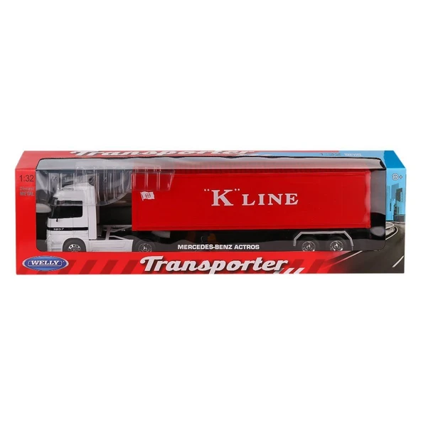 32281KW Welly Mercedes Benz Tır 1:32 -Karsan Oyuncak ürün görseli 1