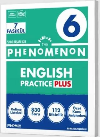 6. Sınıf The Phenomenon English Practice Plus 7 Fasikül Fenomen Okul Yayınları ürün görseli 1
