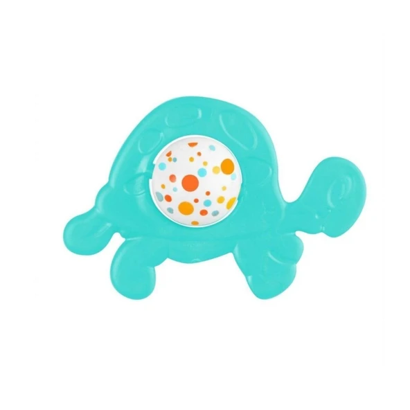 30862-LC Kanz Sevimli Kaplumbağa Diş Kaşıyıcı Çıngırak - Resim 2