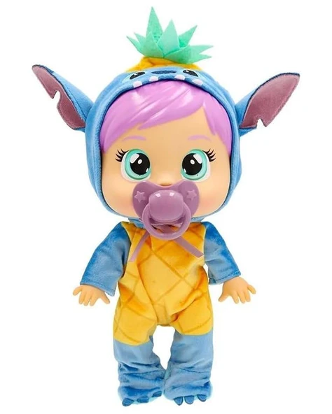 Cry Babies Loving Care Stitch Kostümlü Bebek CYB70000 - Resim 3