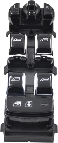 VOLVO S90 CAM AÇMA DÜĞMESİ ANAHTARI SOL ÖN 2016-2024 KROMAJLI - Resim 2