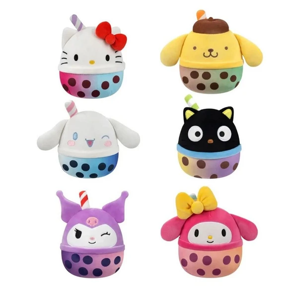 Squishmallows Mystery Squad Hello Kitty Sürpriz Figür 13 cm - Resim 2