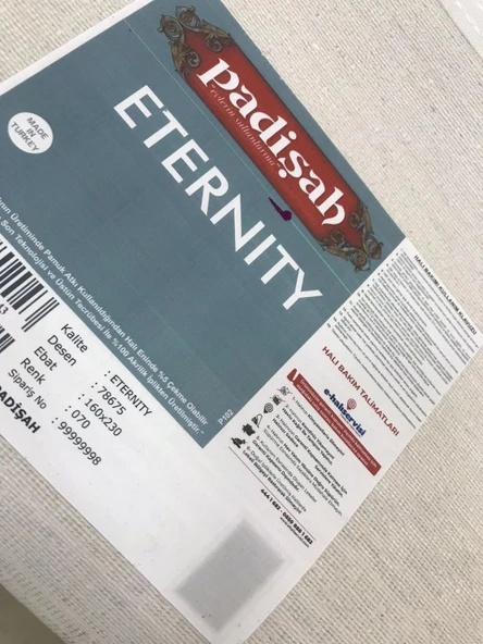 Padişah Halı Eternity 778675 070 Serisi Akrilik Salon Oturma Odası Halısı - Resim 8