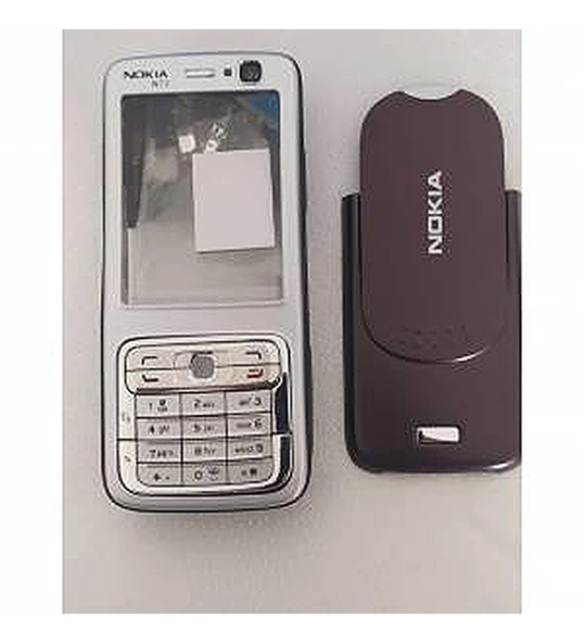 Nokia N73 Telefon Kapağı (Gri) ürün görseli