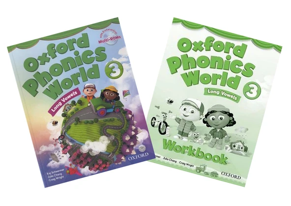 Oxford Phonics World: Level 3: Student Book and Workbook +CD-ROM ürün görseli 1