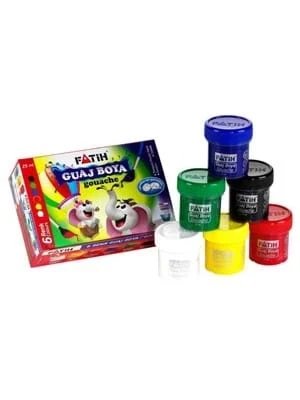 Fatih Guaj Boya 6 Renk 50410 ürün görseli 1
