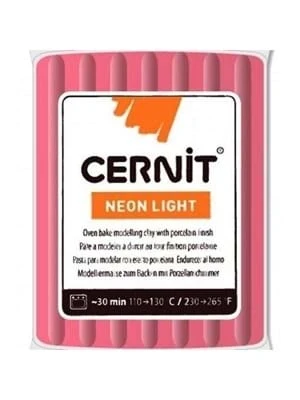 Cernit Fırınlanabilir Seramik Hamuru 56 Gr Neon Kırmızı 56400 ürün görseli 1