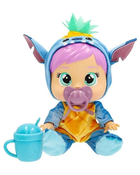 Cry Babies Loving Care Stitch Kostümlü Bebek CYB70000 - Resim 2