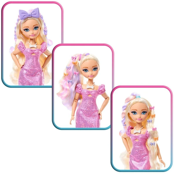 JGG38 Barbie Dream Besties Malibu ile Akşam Eğlencesine Hazırlanma - Resim 5