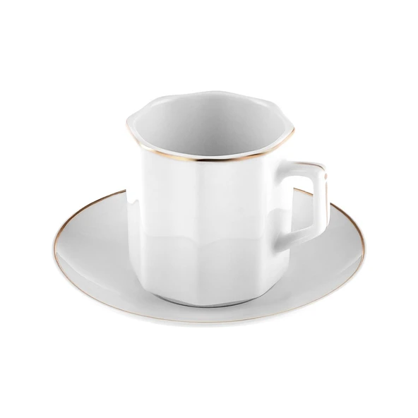 KARACA VEZİR 6 KİŞİLİK FİNCAN TAKIMI 80ML - Resim 7