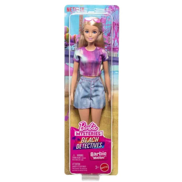JFV63 Barbie Malibu Bebek - Malibu -Barbie Mysteries: Beach Detectives ürün görseli