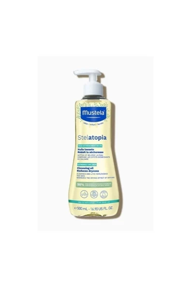 Mustela Stelatopia Cleansing Oil 500 Ml ürün görseli