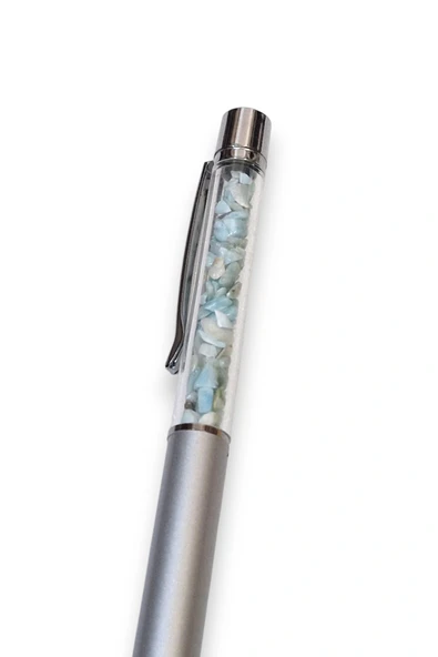 Larimar Taşlı Tükenmez Kalem 113LK - Resim 3