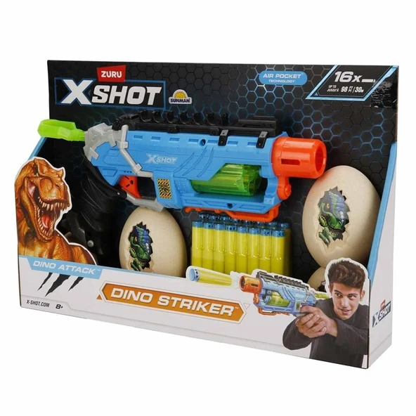 X-SHOT SÜNGER ATAN  DİNO ATTACK STRİKER - Resim 3
