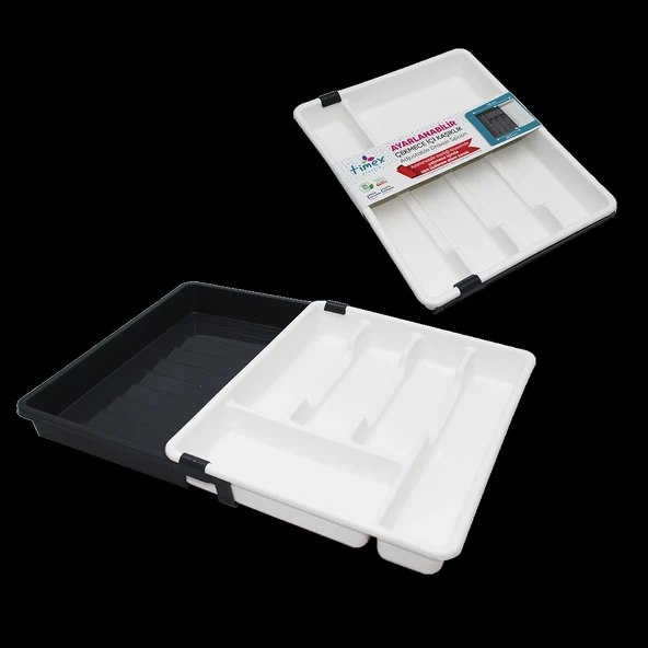 KAYAR KAŞIKLIK AYARLANABİLİR ÇEKMECE İÇİ  48X28,5CM . ürün görseli 1