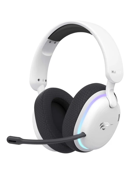 Havit Gamenote Fuxi-H7 RGB USB Kablolu/Kablosuz Kulak Üstü Oyuncu Kulaklığı ürün görseli