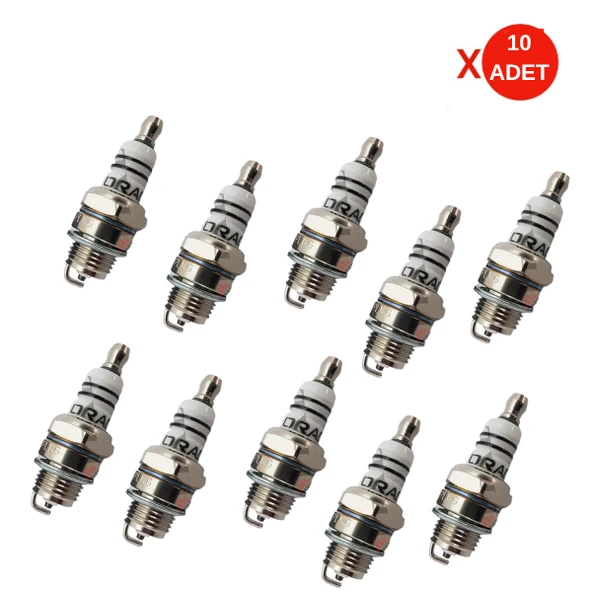 Orac L7T İki Zamanlı Motor Bujisi 10 Adet Set – Universal Uyumlu ürün görseli