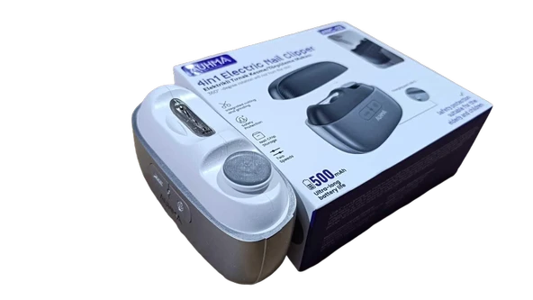 AUHMA ANC-02 4'ü 1 Arada Elektrikli Tırnak Kesme ve Törpüleme Makinesi 500mAh Şarjlı, USB-C, 2 Hız Kademeli, Güvenli - Resim 4