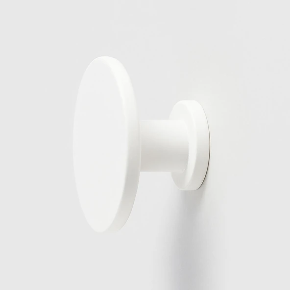 Alex 70 mm Beyaz Askı Portmanto Vestiyer Banyo Mutfak Askısı Askılık Duvar Vidalı Çanta Elbise Asma ürün görseli