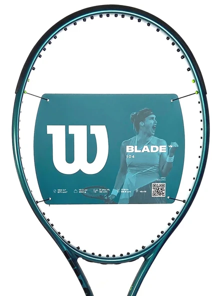 Wilson Blade 104 V9 Tenis Raketi WR150011 - Resim 2